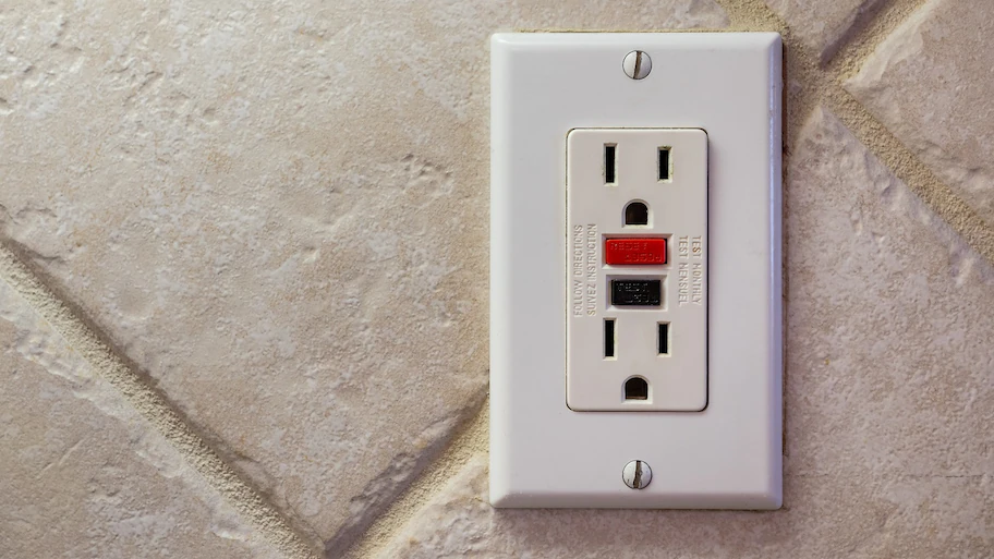 GFCI protected outlet